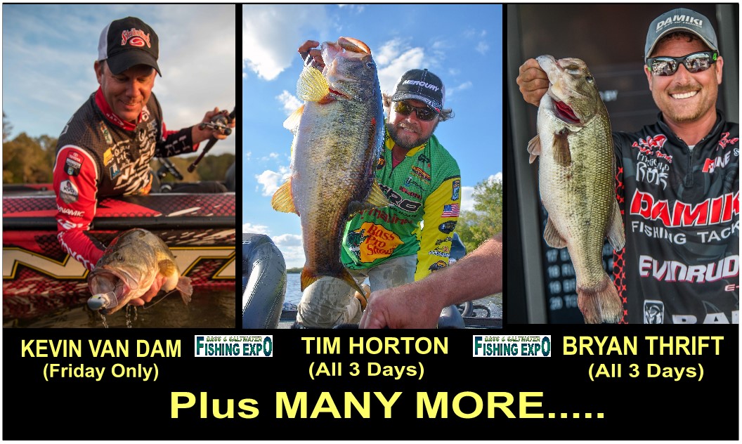 24 LineUp Bass and Saltwater Fishing Expo